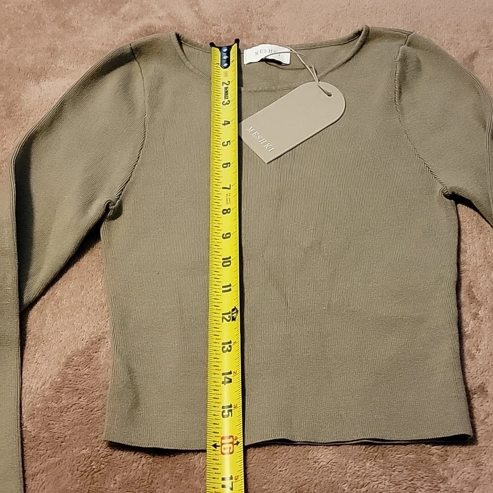 Meshki Olive Long Sleeve - Picture 2 of 5